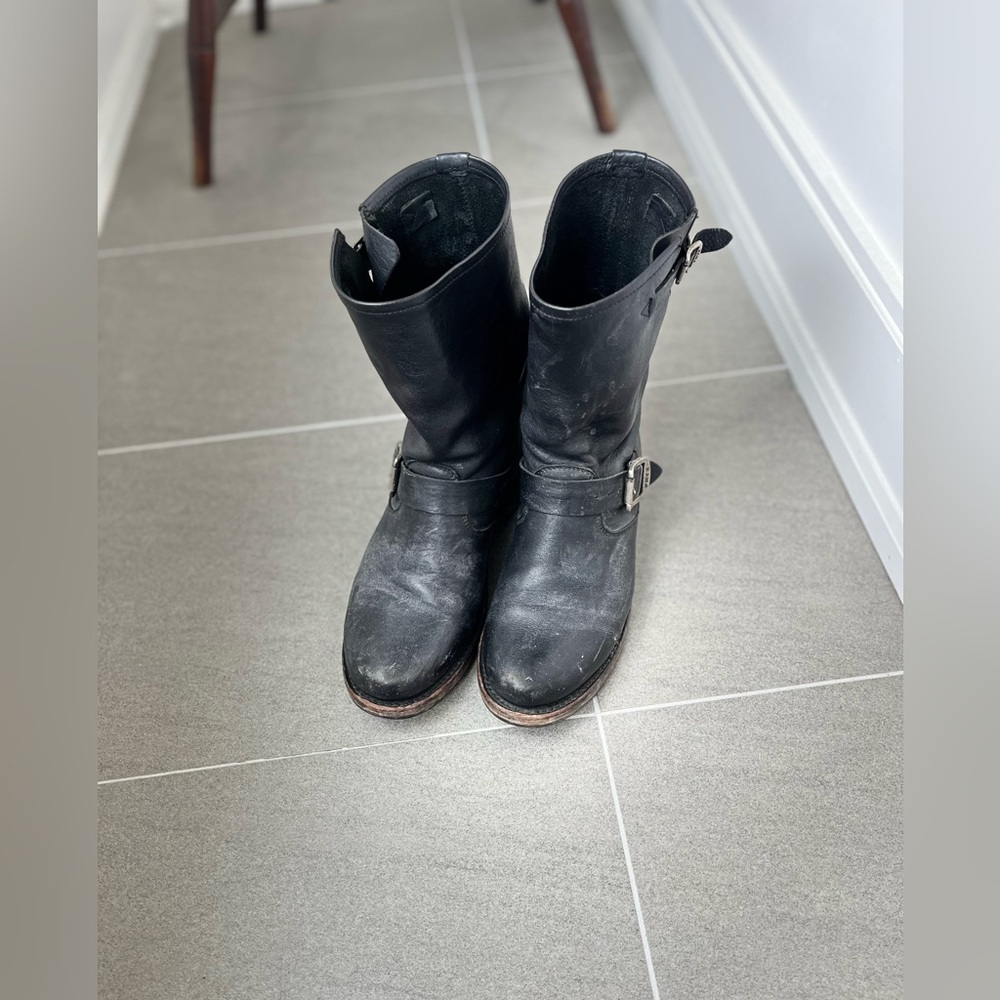 Frye Veronica Short Boots Black | Size 8 1/2